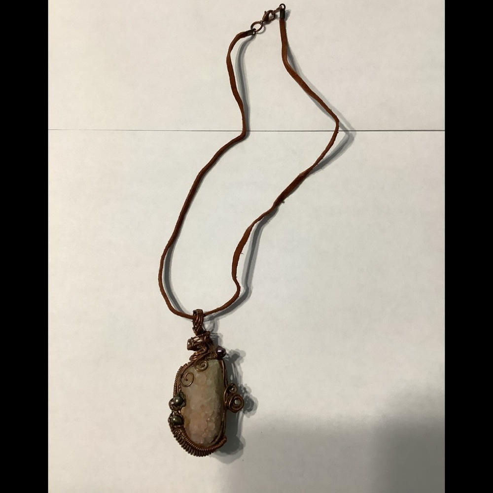 Spirit Quartz Healing Crystal Necklace